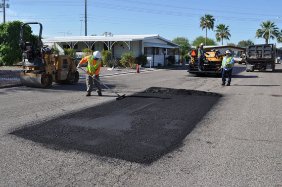 Asphalt Repair Project in New Mexico, Arizona, and other states