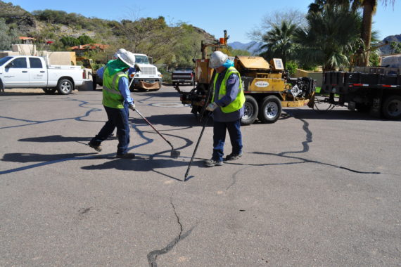 Asphalt Crack Filler and Repair