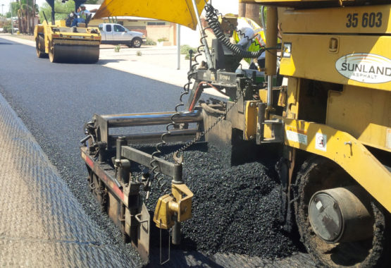 Asphalt Paving Process by Sunland Asphalt