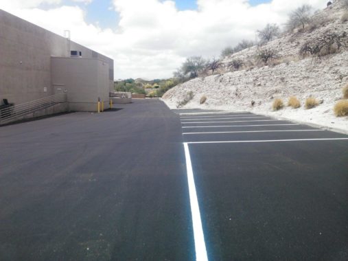 Asphalt Parking Lot Repairs in Tucson
