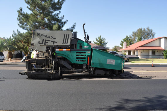 NovaChip Installation by Sunland Asphalt