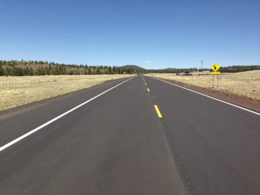 Highway Rehabilitation in Arizona by Sunland Asphalt